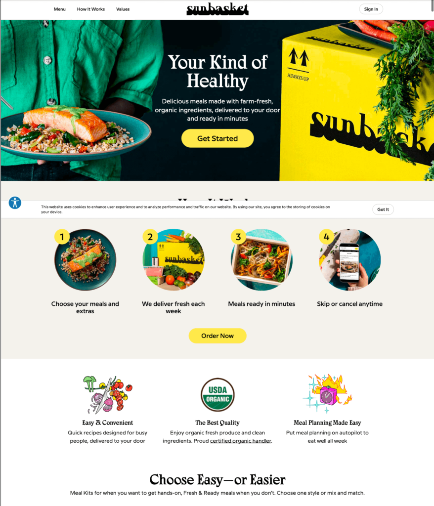 Landing Page Kampanye Produk